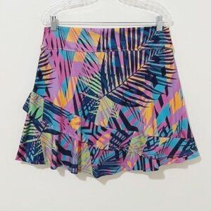 Dona Jo Kelaya Multi-color Skort Tennis Golf Pickleball Women's Size 3 (XL)